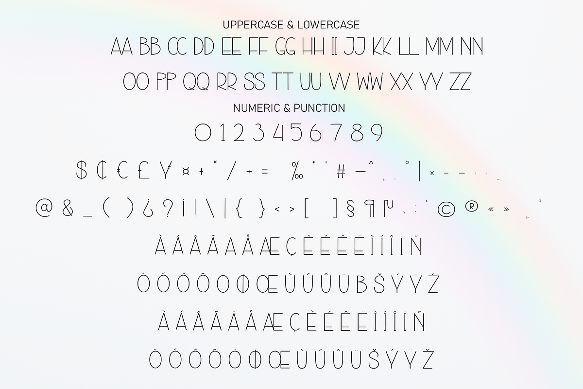Simple Rainbow | Script Font, a Script Font by Scratchones (Photo 7 of 8)