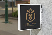 Custom King Lion Logo Design, a Branding & Logo Template by YUDesignStore (Thumbnail 8 of 8)