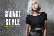 Grunge Style Photoshop Overlays, a Plug-in Add-On by FixThePhoto (Thumbnail 1 of 34)