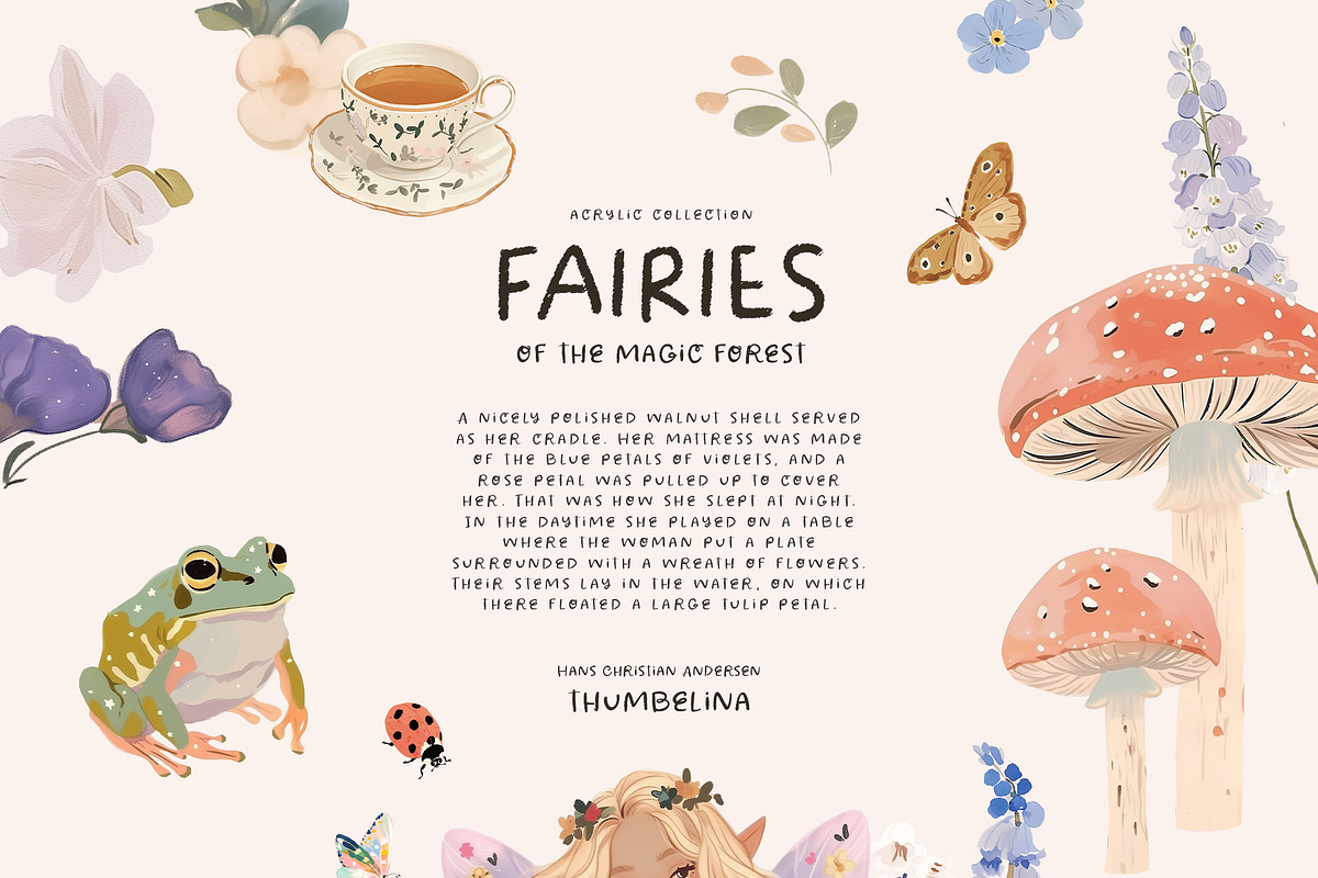 Fairies Of The Magic Forest, a Decorative Illustration by Muse Artist (Photo 2 of 15)