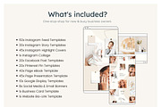 Natural Marketing Mega Bundle, a Social Media Template by Cultive Creative (Thumbnail 2 of 11)
