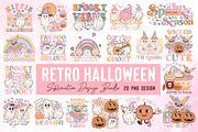 Halloween Sublimation Design Bundle, a Work Illustration by CreationArt (Thumbnail 1 of 19)
