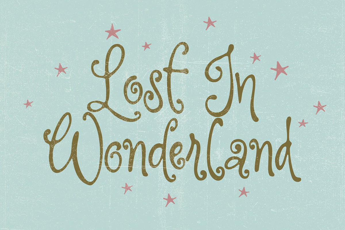 Peachy Naughty a Whimsy Curly Font, a Handwritten Font by Blankids Studio (Photo 5 of 10)