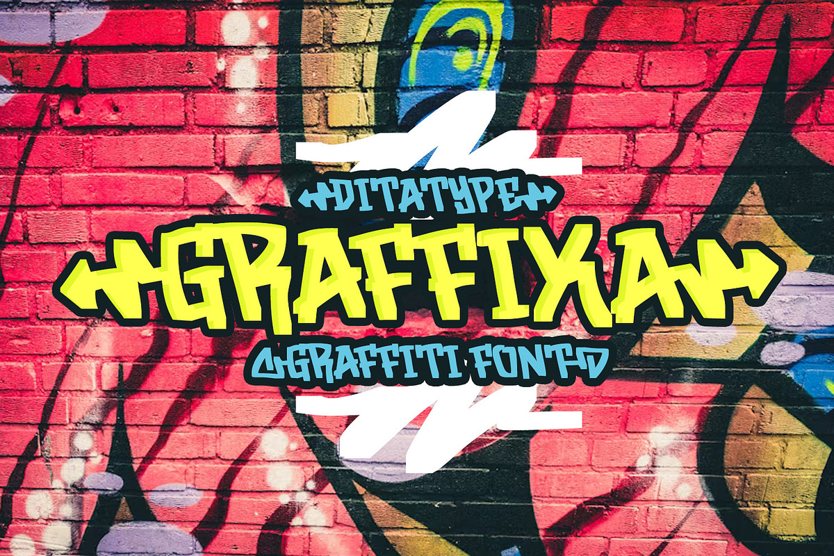 Graffixa, a Symbol Font by Ditatype (Photo 1 of 11)