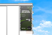 Vertical Billboard Mockup, an Advertising Mockup by xavier_studio (Thumbnail 2 of 5)