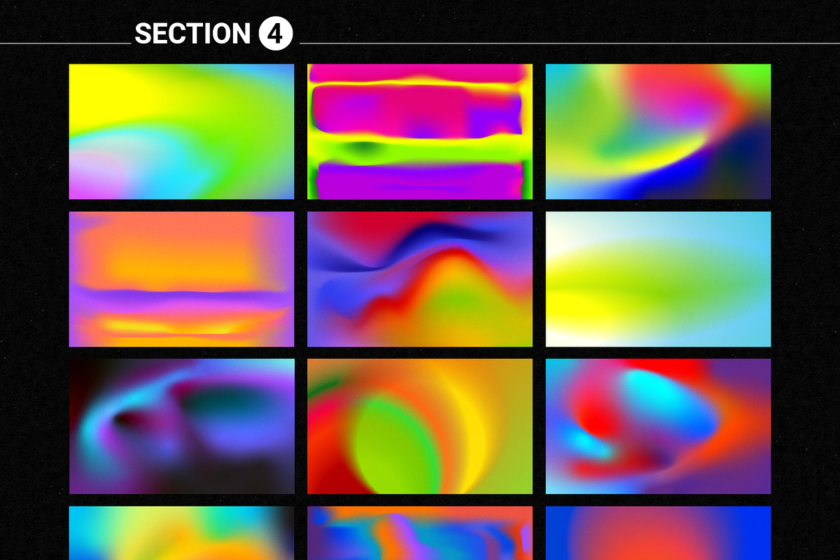 Gradients Abstract Texture Shapes, a Texture Graphic by Veris Studio (Photo 13 of 50)