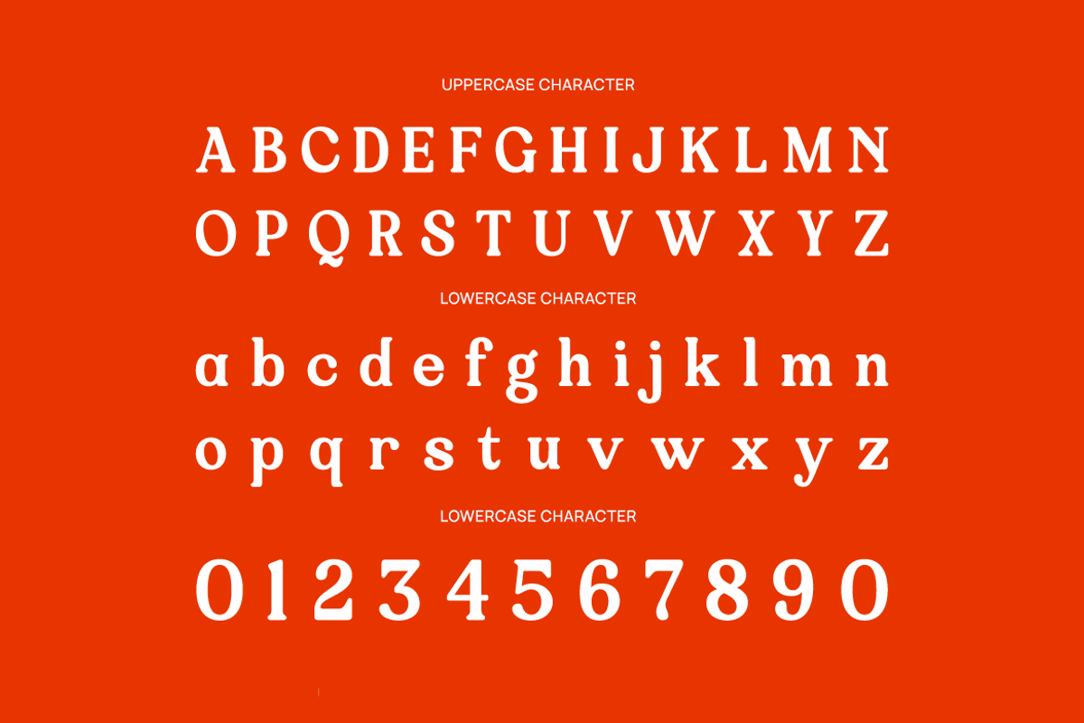Bobante Retro Classic Serif Font, a Serif Font by Rasio Studio (Photo 2 of 13)