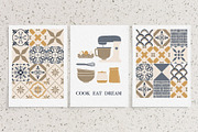 Abstract Kitchen vector clipart, a Decorative Illustration by ArtPavo (Thumbnail 11 of 13)