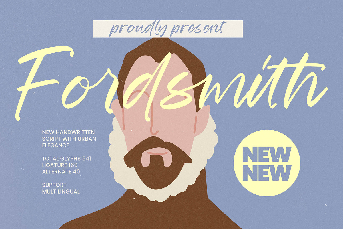 Fordsmith New Handwritten Script, a Script Font by stylishtype.co (Photo 1 of 20)