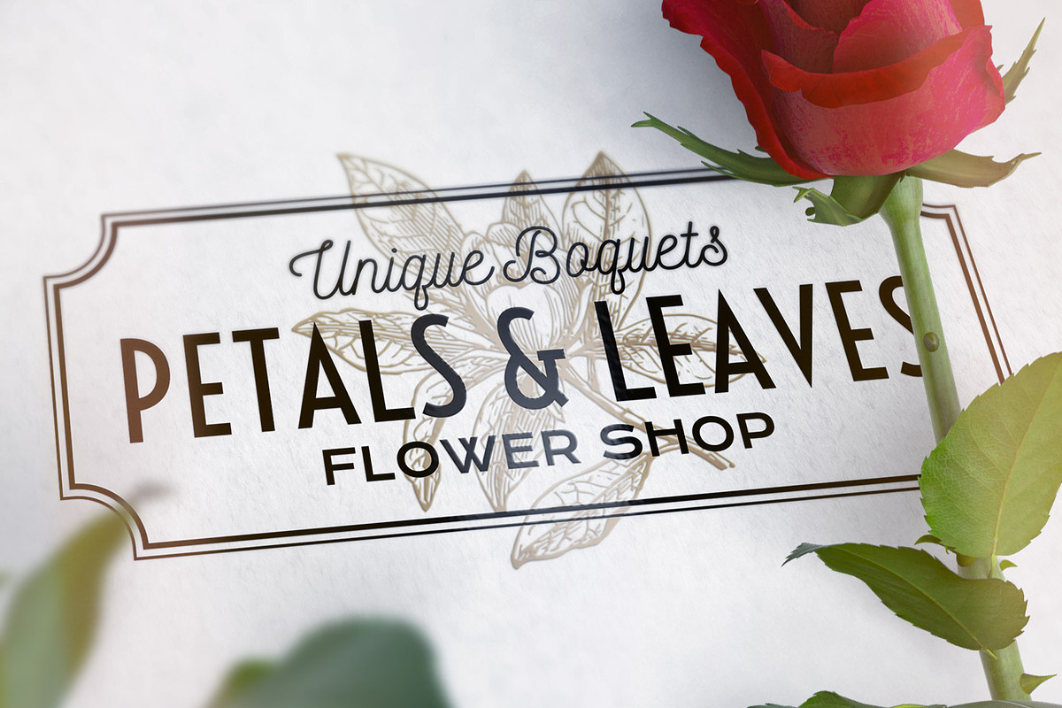 Flowers Engravings, an Object Graphic by Graphic Goods (Photo 5 of 6)