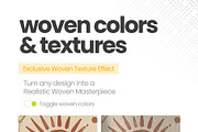 Jacquard Woven Blanket Mockup, an Apparel Mockup by Mockups Studio (Thumbnail 3 of 9)