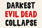 CS Bunsen – Vintage Horror Font, a Sans Serif Font by Craft Supply Co. (Thumbnail 2 of 8)
