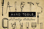 Vintage Hand Tools Illustrations, an Illustration by Hatch Design Workshop (Thumbnail 7 of 7)