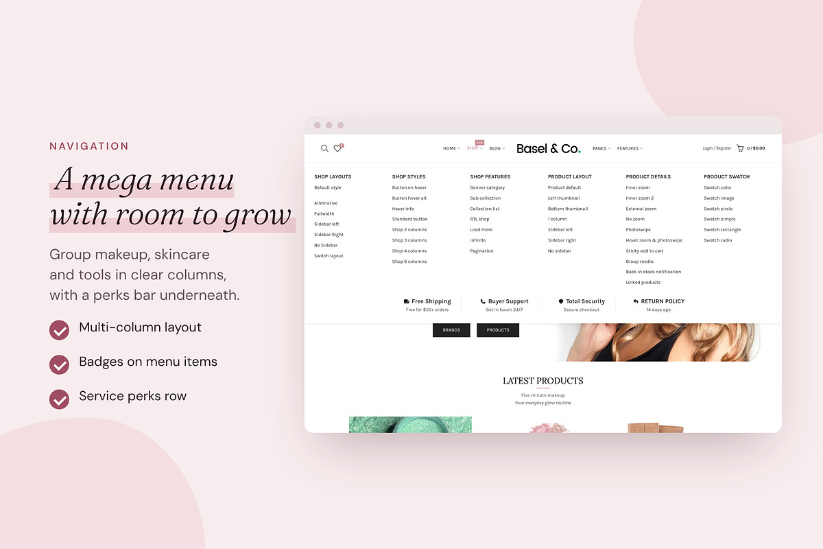 Basel Cosmetics - Shopify Theme, a Shopify Template by Boost Convert (Photo 5 of 10)
