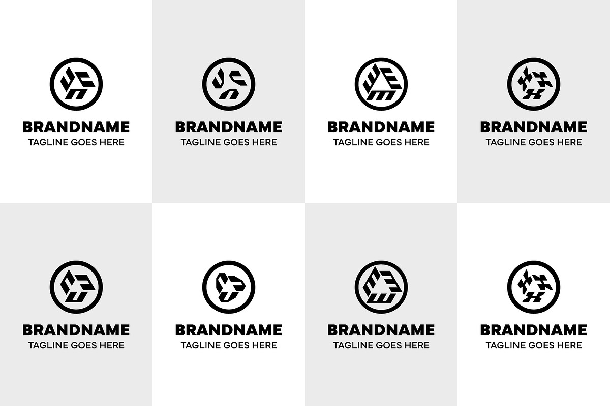 UUU VVV WWW XXX Circular Logo, a Branding & Logo Template by Pray Art Design Studio (Photo 1 of 2)