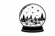 Winter Snow Silhouettes feature, an Illustration by Amazin_art (Thumbnail 21 of 42)