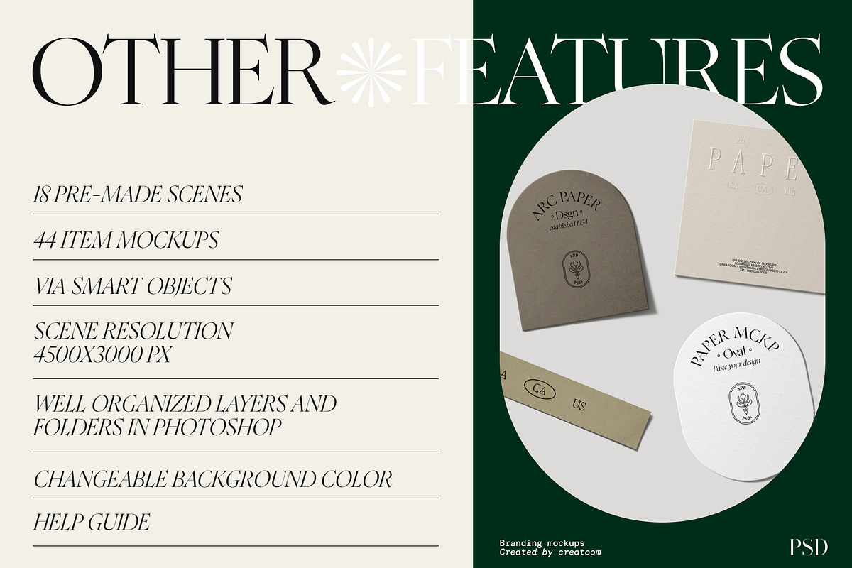 Ollie - Stationery Mockup Kit, a Product Mockup by Creatoom (Photo 10 of 14)