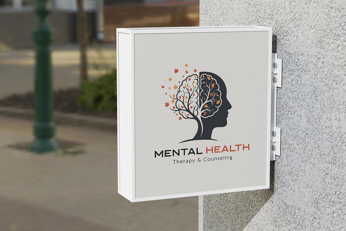 Mental Health Logo Template, a Branding & Logo Template by YUDesignStore (Photo 2 of 6)