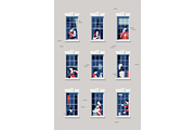 Neighbors In Windows, a Person Illustration by Masha Tace (Thumbnail 2 of 2)