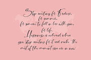 Breathe Me Script font, a Script Font by CallMeStasia (Thumbnail 3 of 10)