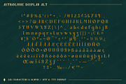 Astrolune Display - Fonts + extras, a Serif Font by Carole Chevalier (Thumbnail 10 of 11)