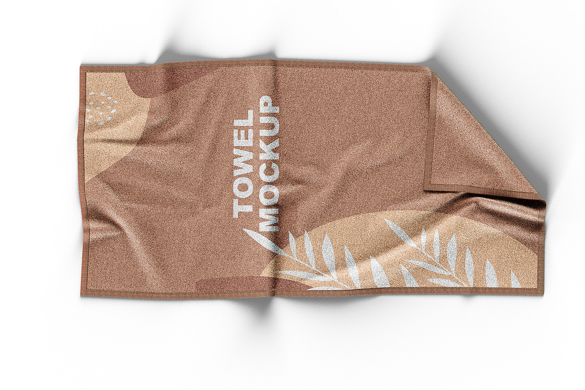 Towel Mockup, a Product Mockup by Designbuys (Photo 15 of 19)