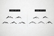 45 Mountain Icons - Logo Icons, an Icon by Hatch Design Workshop (Thumbnail 8 of 12)