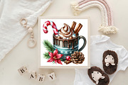Cozy Christmas PNG, an Illustration by Designking (Thumbnail 3 of 4)