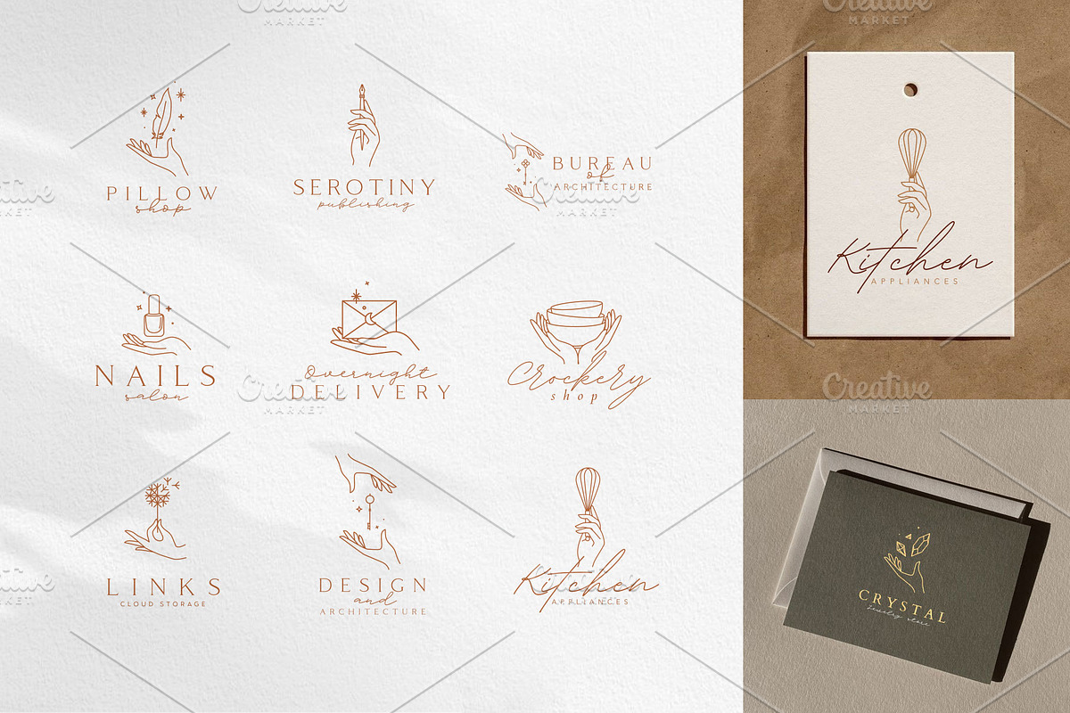 Logo Hands Collection, an Illustration by Anna (Photo 6 of 7)
