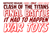 Battle Cry - lively comic book font, a Font by Comicraft Fonts (Thumbnail 2 of 4)