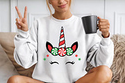 Unicorn Hat Svg Design, a Seasonal Illustration by YA Design (Thumbnail 2 of 4)