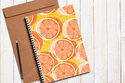 CITRUS lemonade patterns, a Pattern Graphic by Retro Graphic Box (Thumbnail 5 of 6)