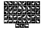 43 Animals Stencil Digital Templates, an Object Graphic by Doodle Cloud Studio (Thumbnail 1 of 2)