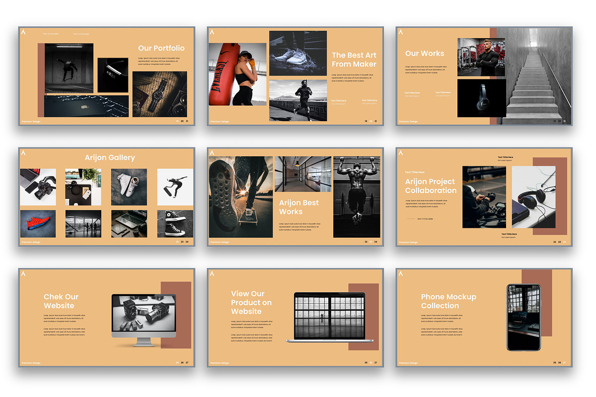 Arijon– Business PowerPoint, a Presentation Template by kreatifreya (Photo 5 of 5)