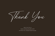 Clafita Miller - Signature Font, a Script Font by RantautypeStudio (Thumbnail 9 of 9)