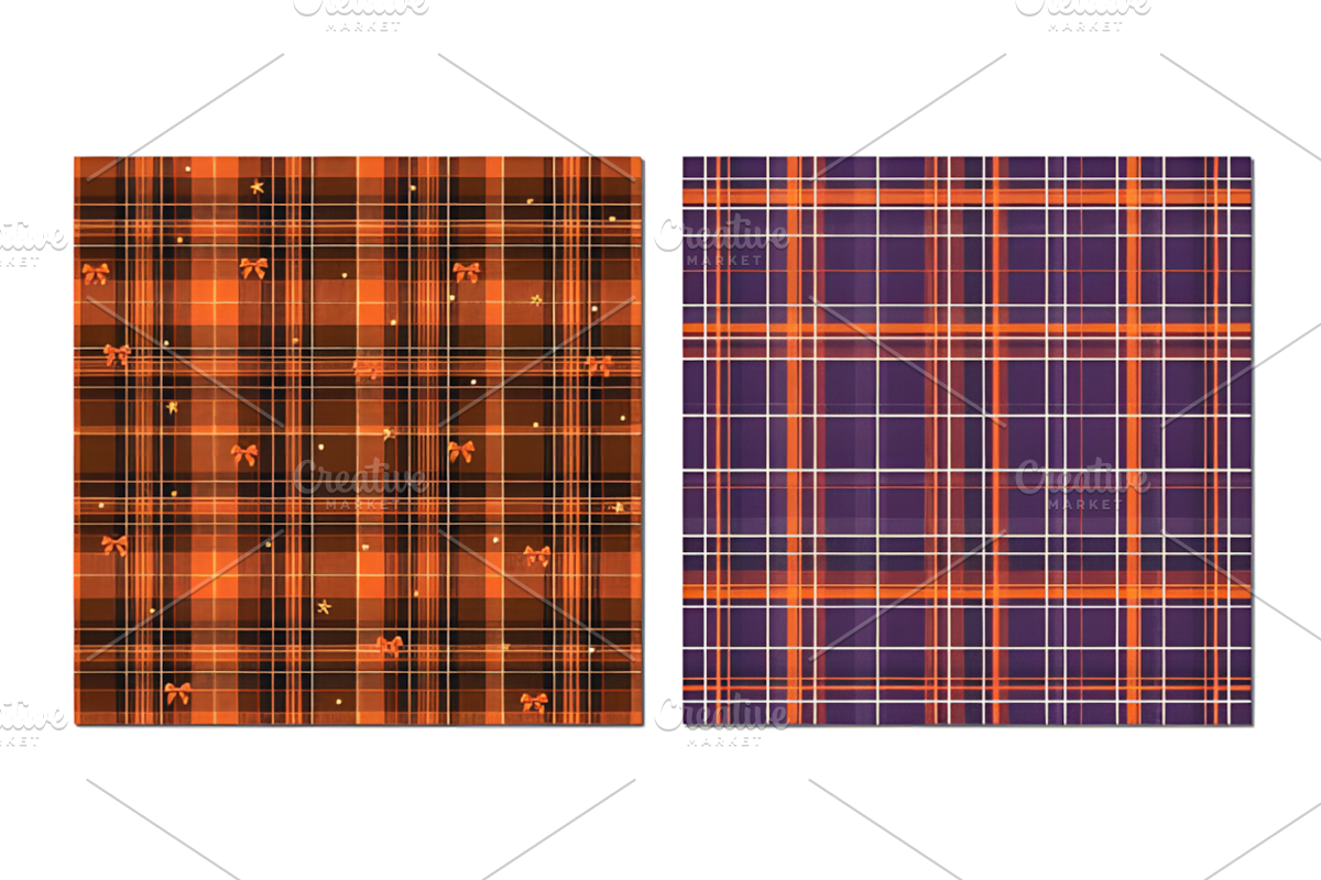 Vintage Halloween Patterns Bundle, a Pattern Graphic by Coco Bloom (Photo 3 of 6)