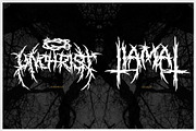 XXII Total Death, a Font by Doubletwo Studios (Thumbnail 8 of 9)