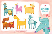 Funny Dogs illustrations, an Illustration by Zooza Art (Thumbnail 3 of 7)