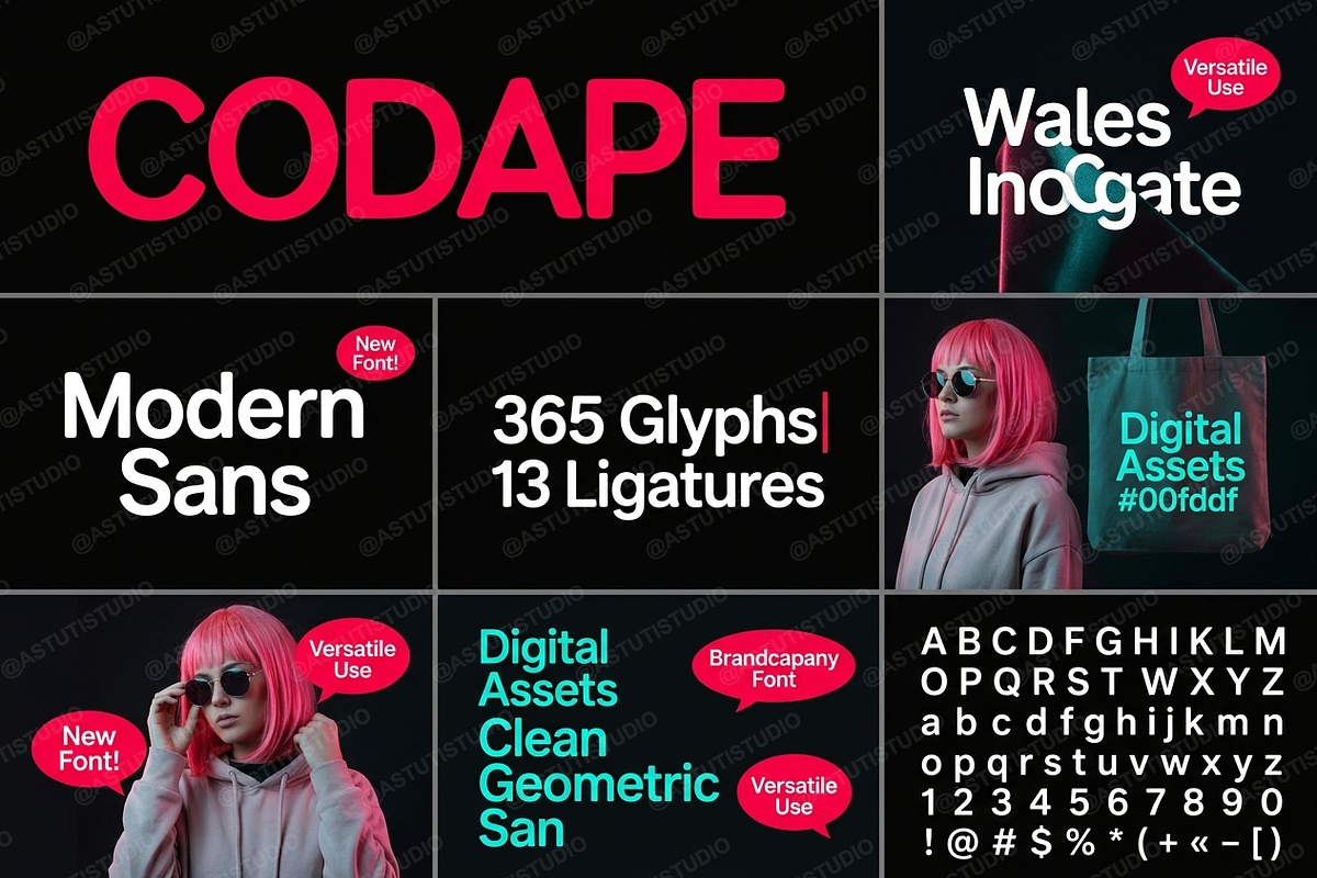 Codape | Elegant & Modern Luxury Ser, a Serif Font by Astuti Studio (Photo 1 of 25)