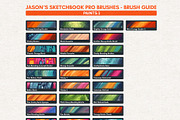 Jason's Sketchbook Pro MEGA SET, a Brush Add-On by Jasons Brushes (Thumbnail 4 of 16)