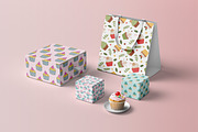 Cupcake Seamless Pattern, a Pattern Graphic by Digital Studio (Thumbnail 2 of 12)