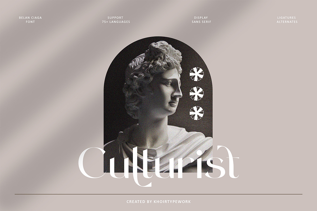 Belanciaga - Modern Sans Serif, a Sans Serif Font by Khoir (Photo 9 of 11)