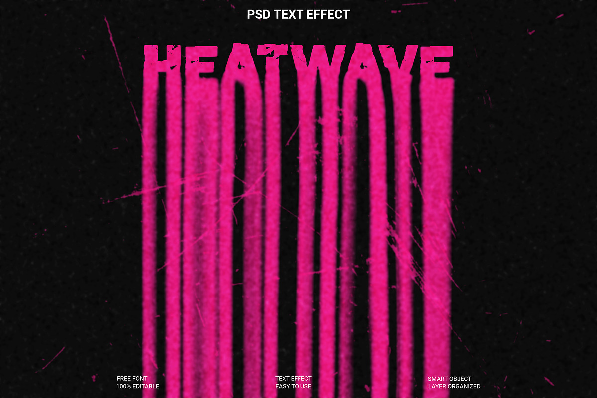 Pink Vertical Stripes Text Effect, a Layer Style Add-On by Imamul001