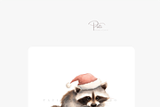72 Christmas Animal Clipart, an Animal Illustration by Pati Charm Studio (Thumbnail 6 of 8)