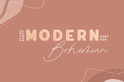 Modern Bohemian Font Duo, a Script Font by The Styled Script (Thumbnail 1 of 7)