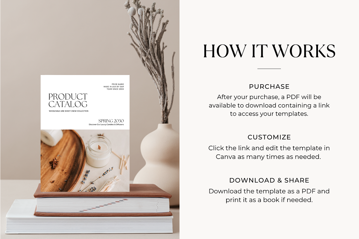 Product Catalog, Line Sheet Template, a Brochure Template by ShopRShop (Photo 10 of 10)