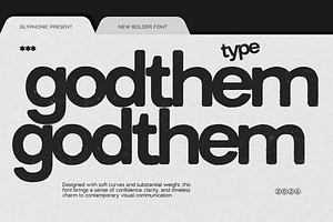 GC Godthem - Display Grunge Sans