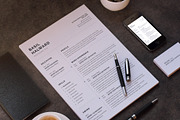 Minimalist Resume / CV, a Resume Template by Aspect_Studio (Thumbnail 5 of 5)