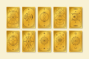Magic tarot card back designs set, a Decorative Illustration by Good Studio (Thumbnail 5 of 8)