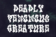 Luicoob Dripping Horror Display Font, a Handwritten Font by Maulana Creative (Thumbnail 5 of 7)